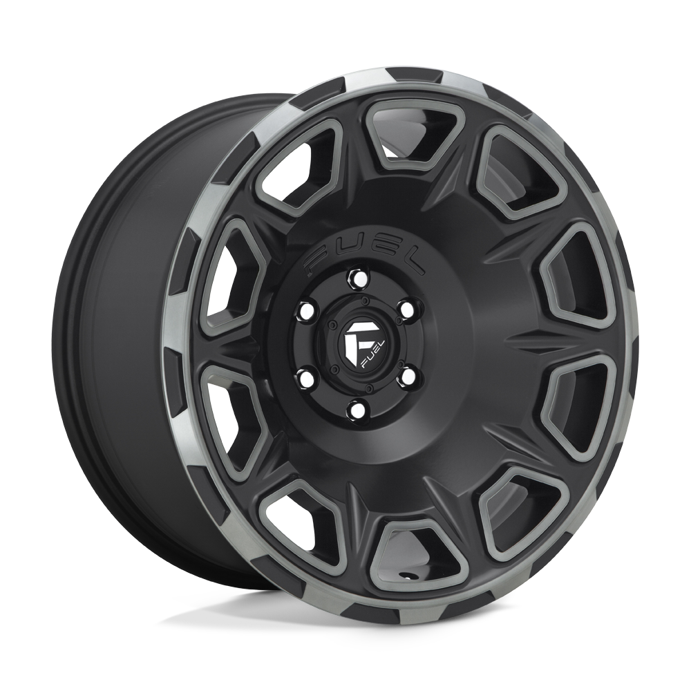 Fuel D686 VENGEANCE MATTE BLACK DOUBLE DARK TINT