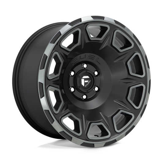 Fuel D686 VENGEANCE MATTE BLACK DOUBLE DARK TINT