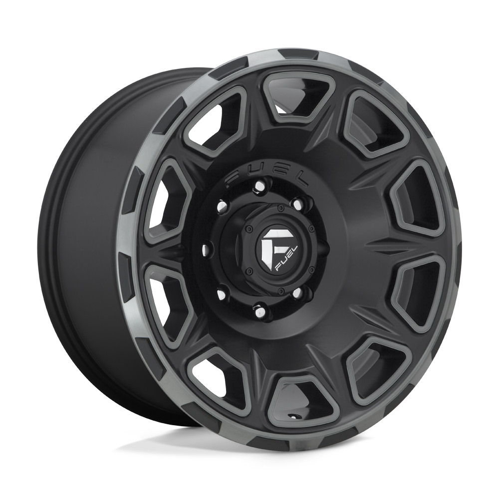 Fuel D686 VENGEANCE MATTE BLACK DOUBLE DARK TINT