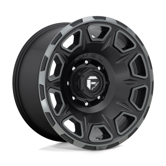 Fuel D686 VENGEANCE MATTE BLACK DOUBLE DARK TINT