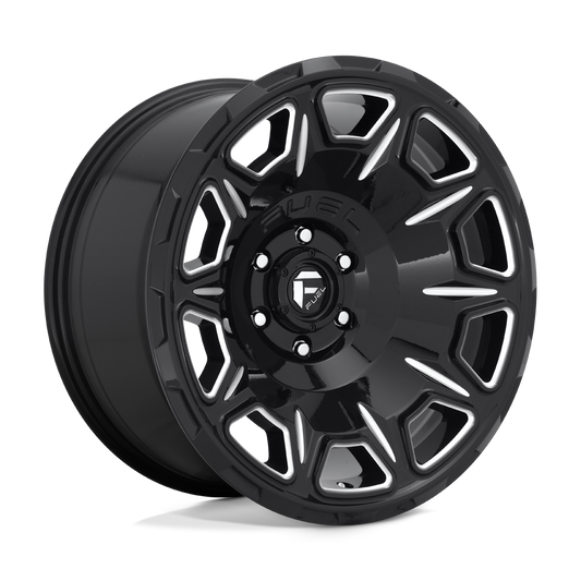 Fuel D688 VENGEANCE GLOSS BLACK MILLED