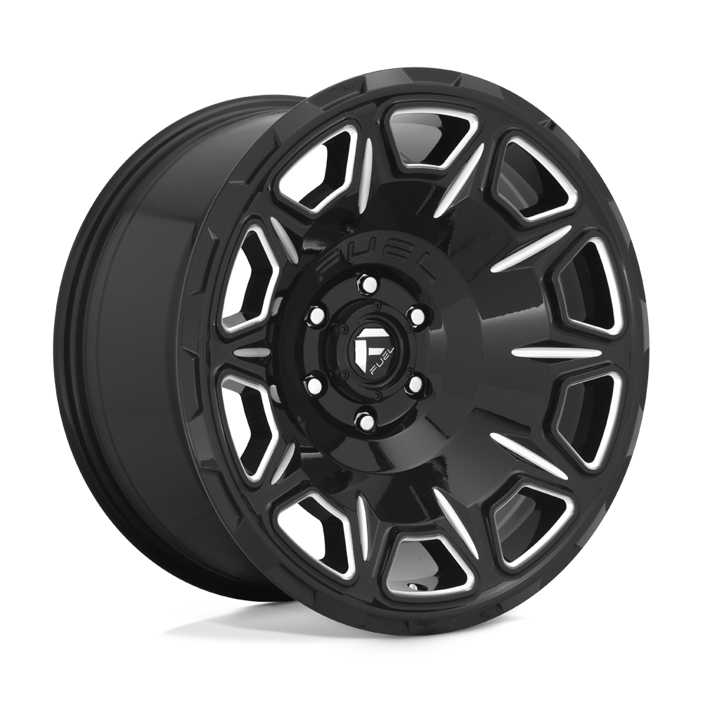 Fuel D688 VENGEANCE GLOSS BLACK MILLED
