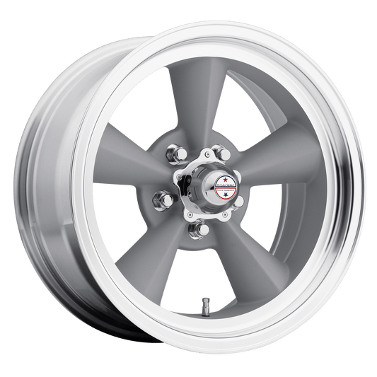 American Racing Vintage VN309 TT O VINTAGE SILVER MACHINED LIP