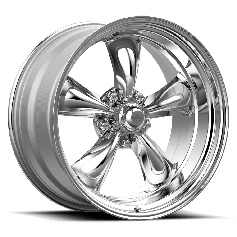 American Racing Vintage VN515 TORQ THRUST II 1 PC POLISHED