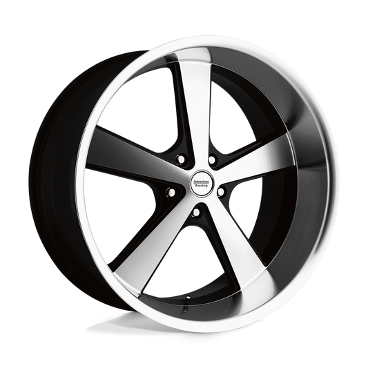 American Racing Vintage VN701 NOVA GLOSS BLACK MACHINED
