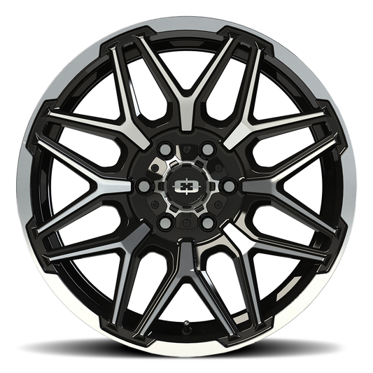 VISION REKLUSE CUSTOM WHEEL Gloss Black Machined Face and Lip