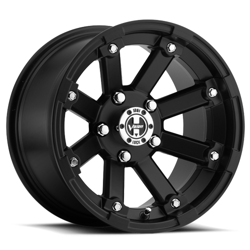 VISION LOCKOUT CUSTOM WHEEL Matte Black