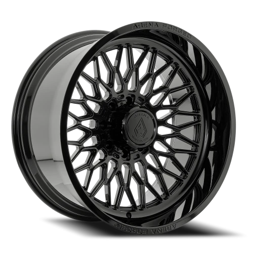 Arena Forged Vulcan Wheel Glossy Black