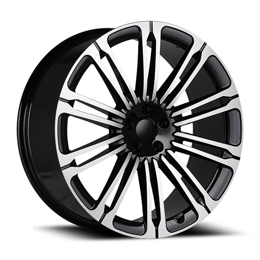 OE REPLICA 2023 AUTOBIOGRAPHY   REPLICA WHEEL BLACK MACHINE