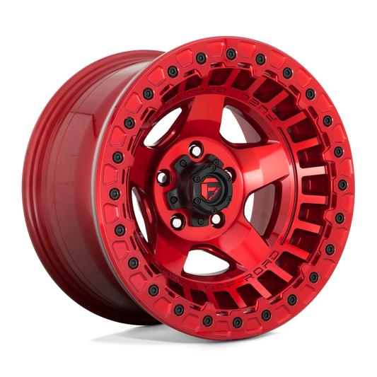 Fuel D117 WARP BEADLOCK CANDY RED