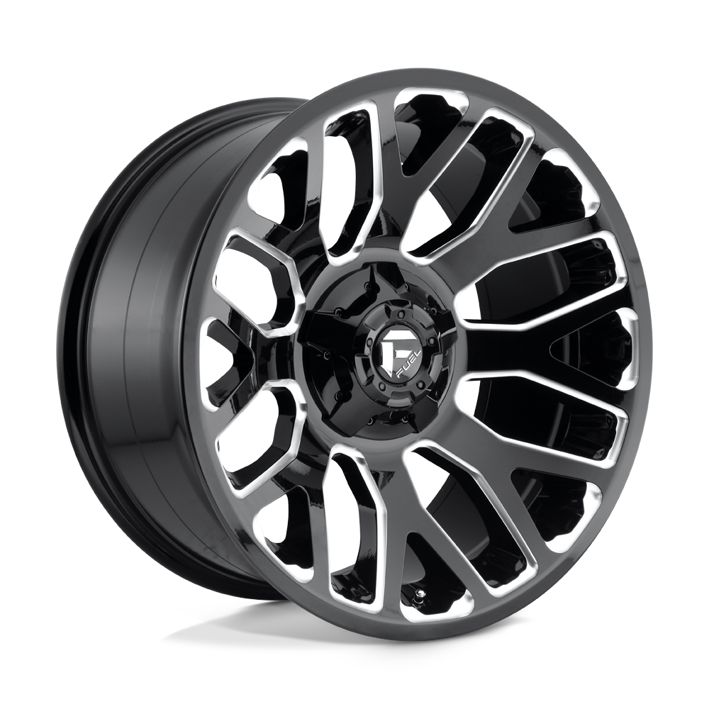 Fuel D607 WARRIOR GLOSS BLACK MILLED