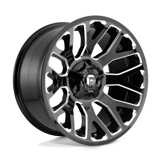 Fuel D607 WARRIOR GLOSS BLACK MILLED
