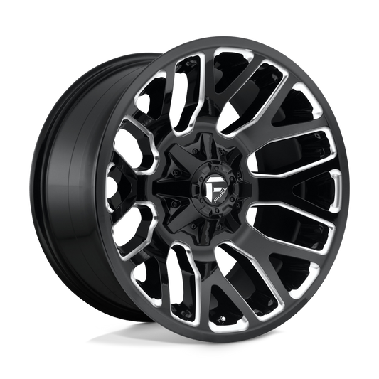 Fuel D623 WARRIOR GLOSS BLACK MILLED