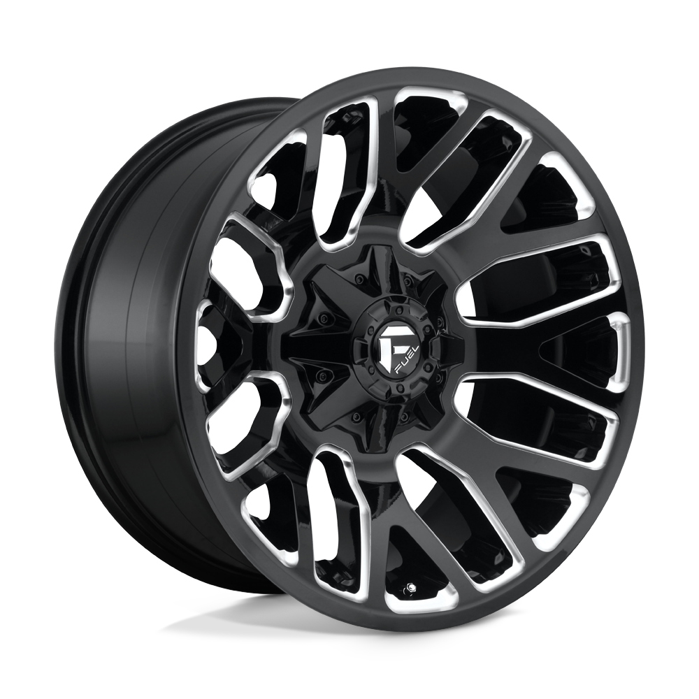 Fuel D623 WARRIOR GLOSS BLACK MILLED