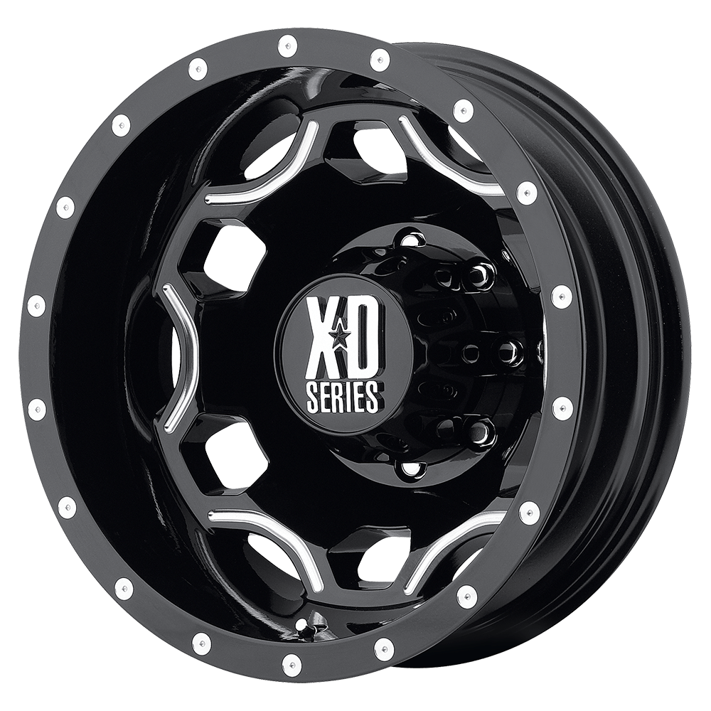 XD XD814 CRUX GLOSS BLACK WITH MILLED ACCENTS