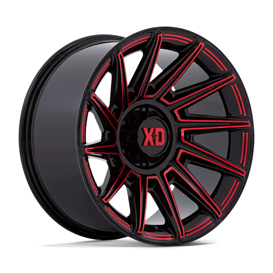 XD XD867 SPECTER GLOSS BLACK WITH RED TINT