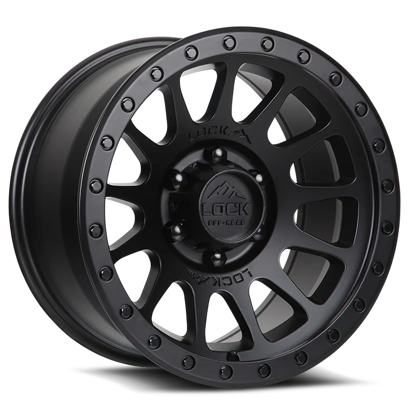 LOCK OFF-ROAD YOSEMITE WHEELS MATTE BLACK
