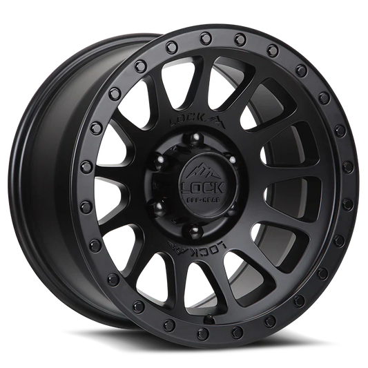 LOCK OFF-ROAD YOSEMITE WHEELS MATTE BLACK
