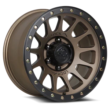 LOCK OFF-ROAD YOSEMITE WHEELS BRONZE W/BLACK RING