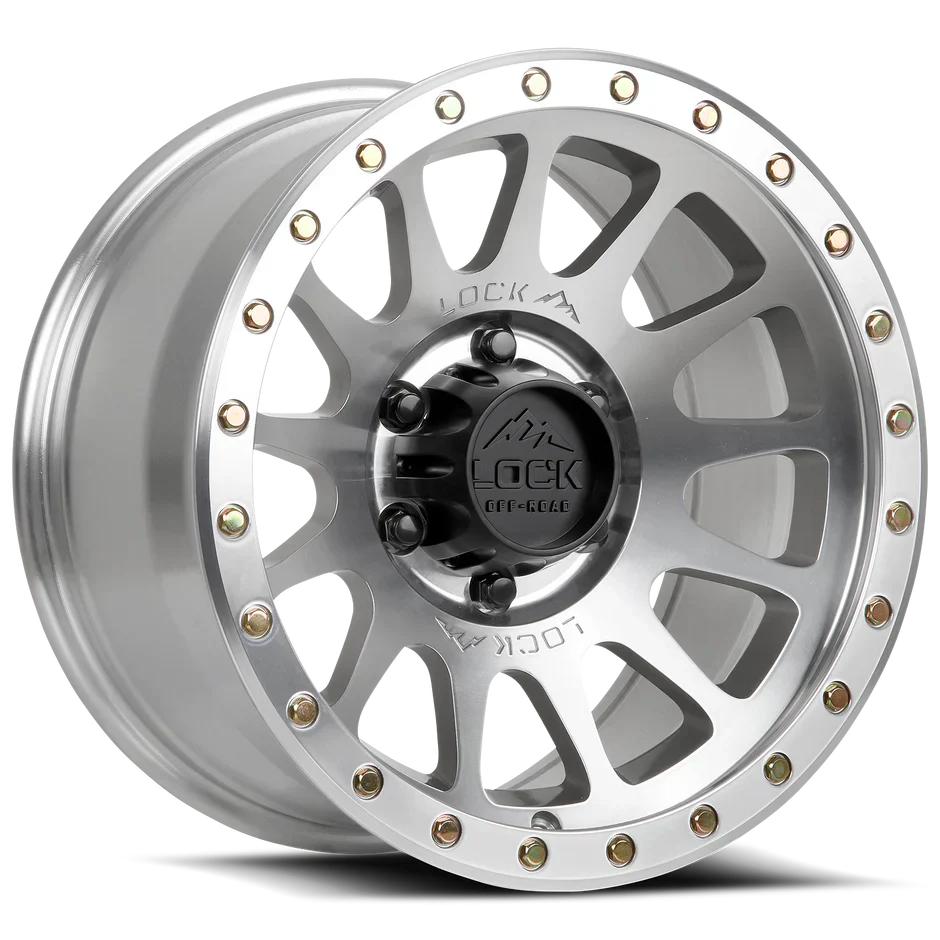 LOCK OFF-ROAD YOSEMITE WHEELS MACHINE FACE POLISH