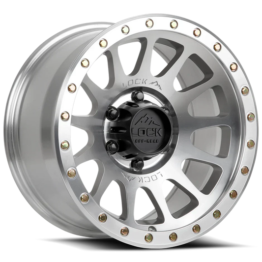 LOCK OFF-ROAD YOSEMITE WHEELS MACHINE FACE POLISH