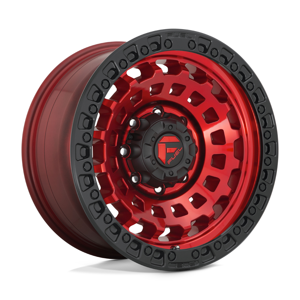 Fuel D632 ZEPHYR CANDY RED BLACK BEAD RING