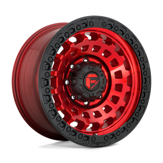Fuel D632 ZEPHYR CANDY RED BLACK BEAD RING