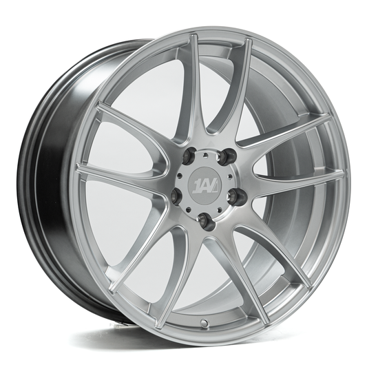 1AV ZX14 Custom Wheel Silver