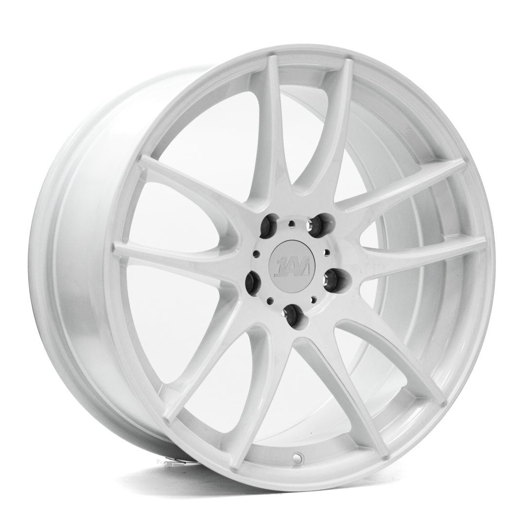 1AV ZX14 Custom Wheel White