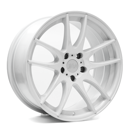 1AV ZX14 Custom Wheel White
