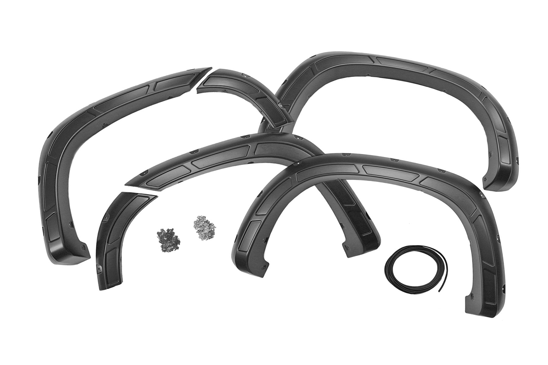 Rough Country Fender Flares | Defender | Chevy Silverado 1500 2WD/4WD (2019-2026)