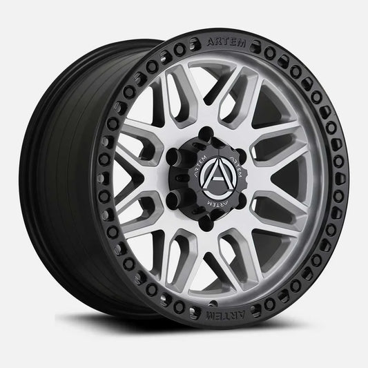 ARTEM OFFROAD GRIMLOCK SILVER FACE W/SATIN BLK.RING