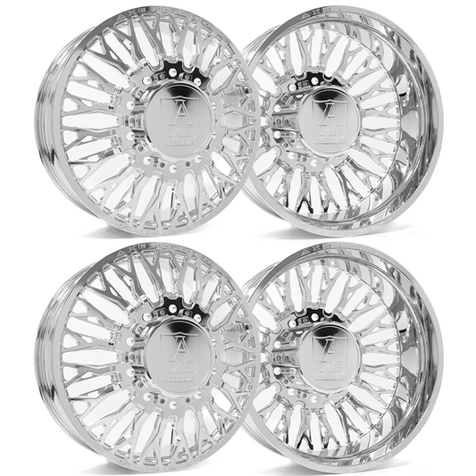 Axe AF16 Dually Custom Wheel Fully Polished