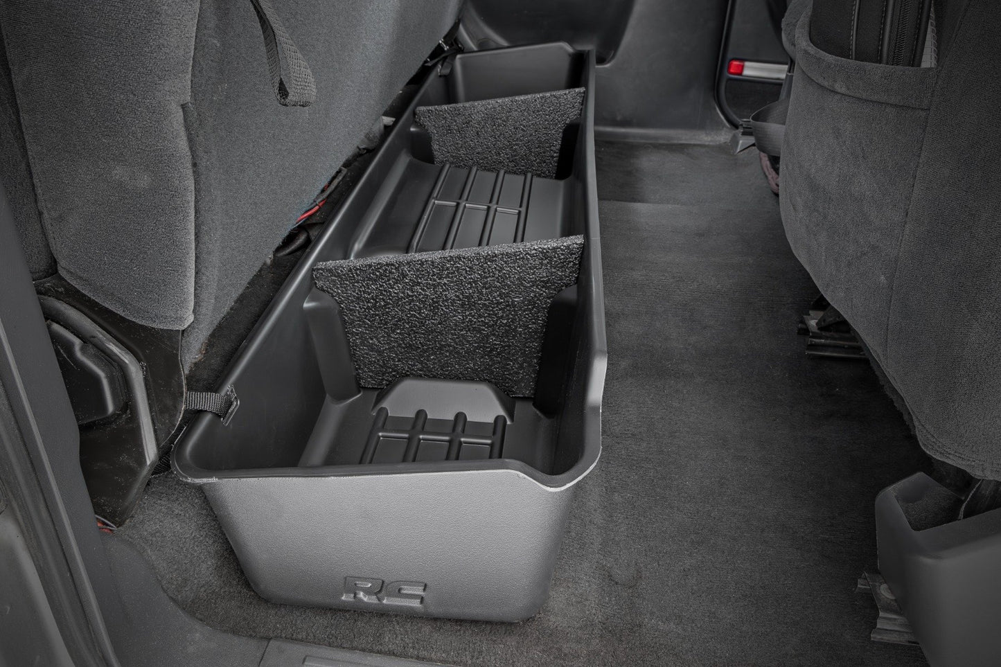 Rough Country Under Seat Storage | Extended Cab | Chevy/GMC 1500/2500HD (99-06 & Classic)
