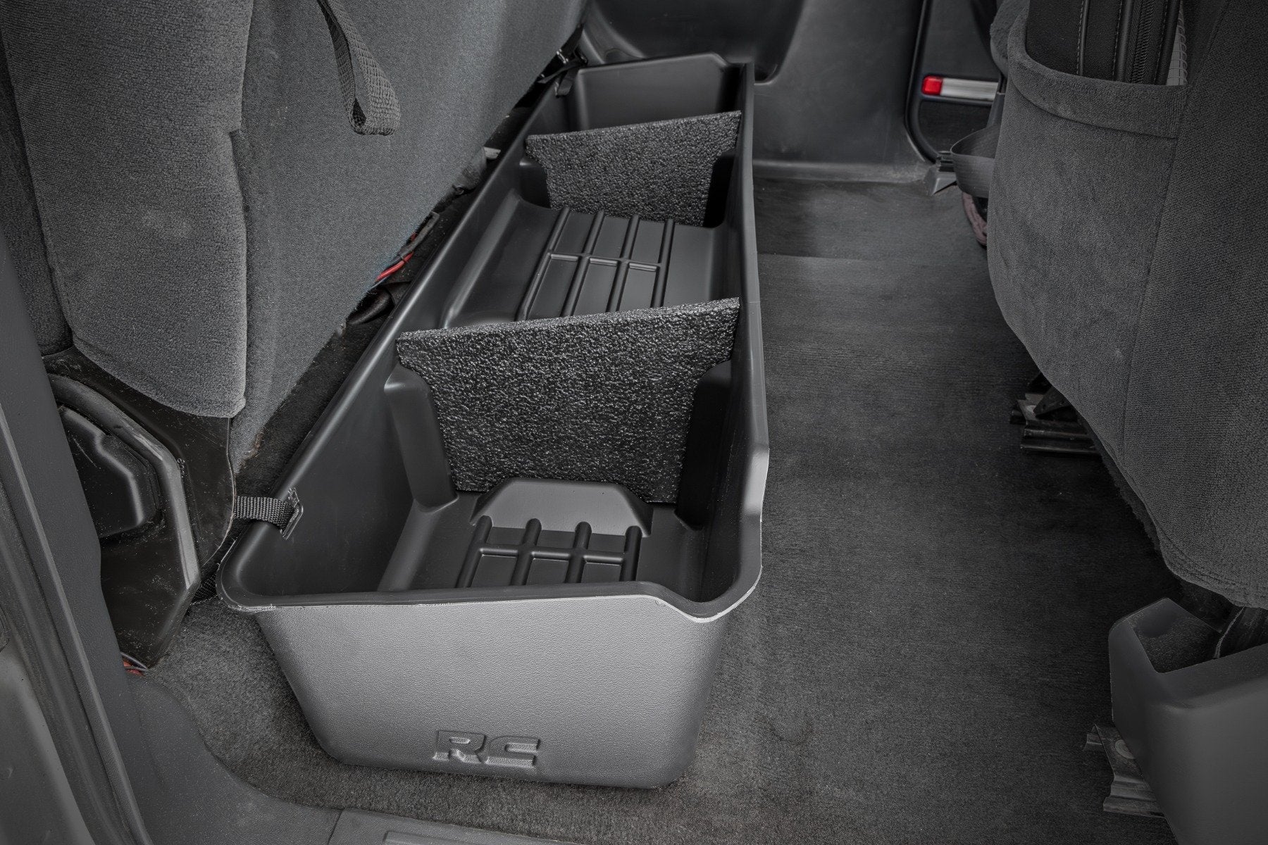 Rough Country Under Seat Storage | Extended Cab | Chevy/GMC 1500/2500HD (99-06 & Classic)