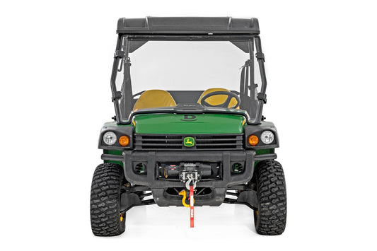 Rough Country Full Windshield | Scratch Resistant | John Deere Gator XUV 825