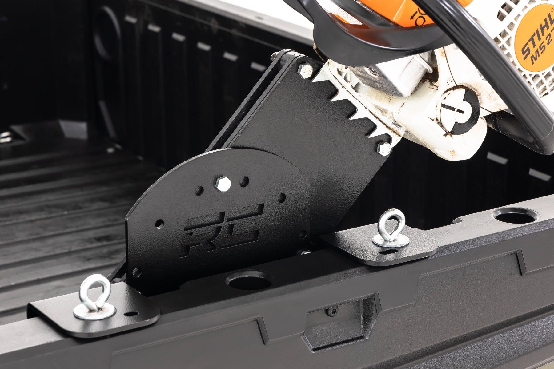 Rough Country Chainsaw Carrier | Bed Side Mount | Multiple Makes & Models (Polaris/Can-Am)