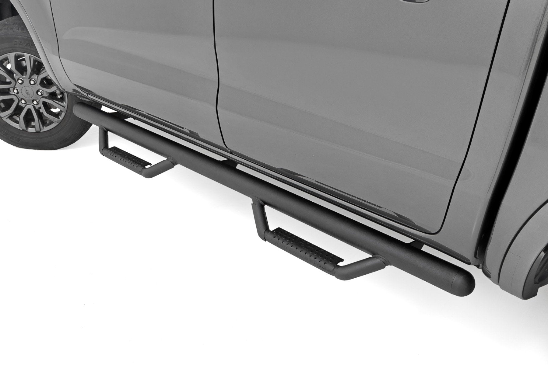 Rough Country Nerf Steps | Cab Length | Crew Cab | Ford Ranger 2WD/4WD (2019-2025)