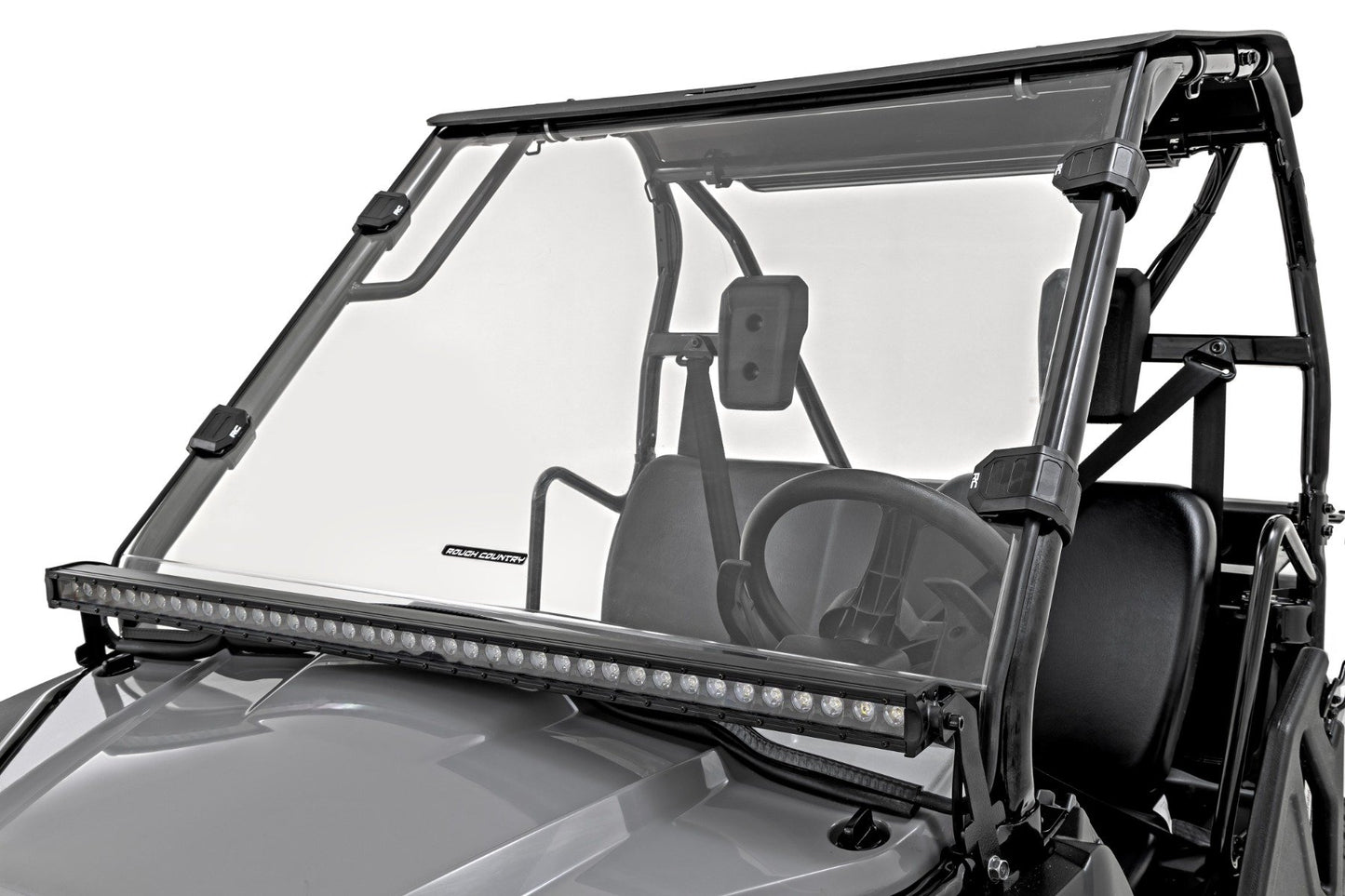 Rough Country Full Windshield | Scratch Resistant | Honda Pioneer 520