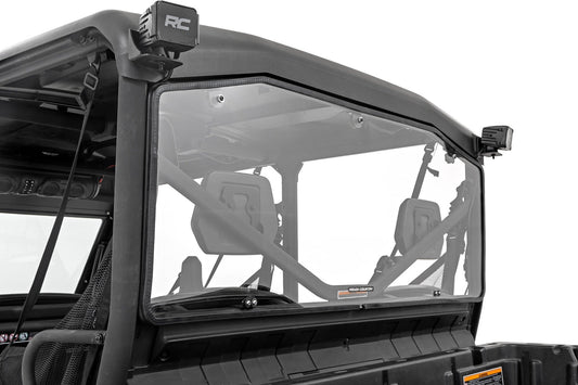 Rough Country Rear Cab Panel | Scratch Resistant | Can-Am Defender HD 8/HD 9/HD 10