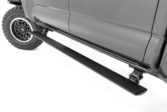 Rough Country Power Running Boards | Dual Electric Motor | Double Cab | Toyota Tacoma (05-23)