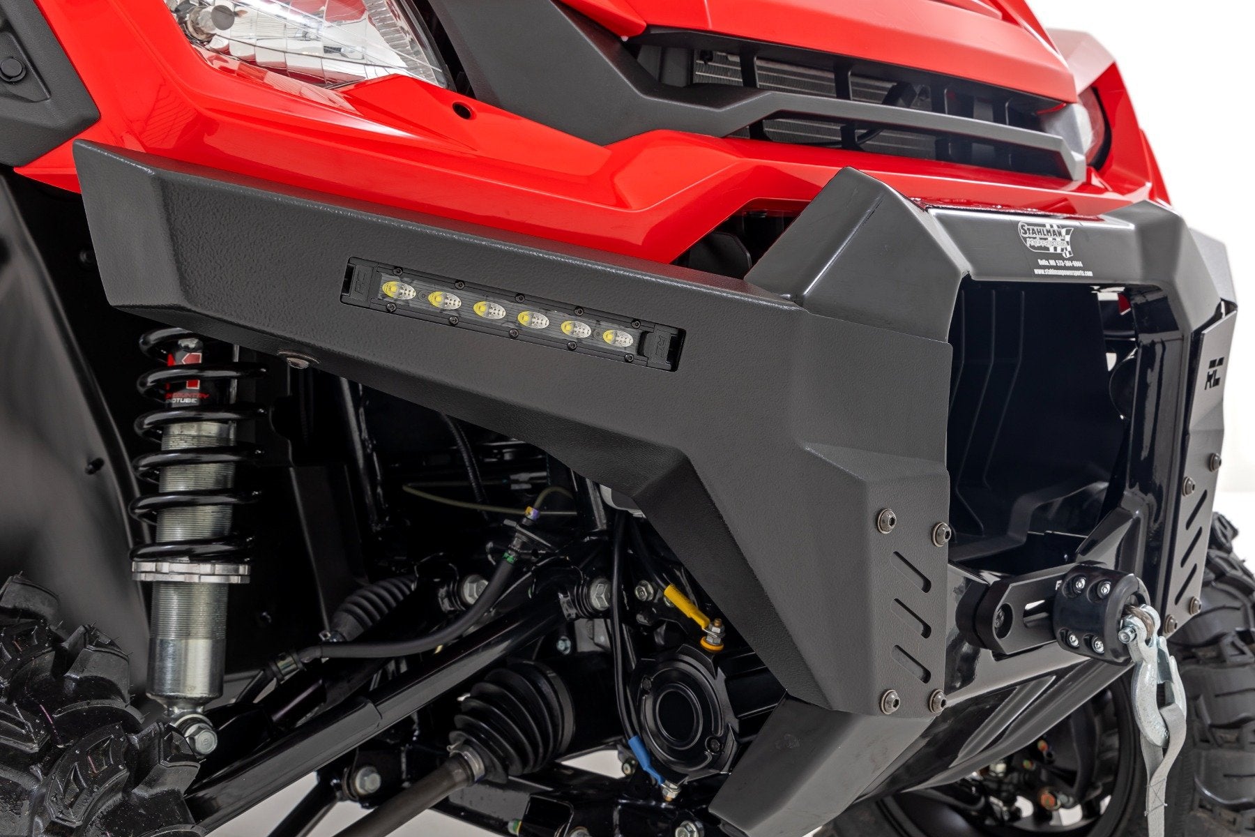 Rough Country Bumper Wings | Stinger | 6" Led Combo | Honda Pioneer 1000-6