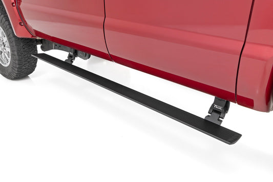 Rough Country Power Running Boards | Dual Electric Motor | Ford F-250/F-350 Super Duty (08-16)