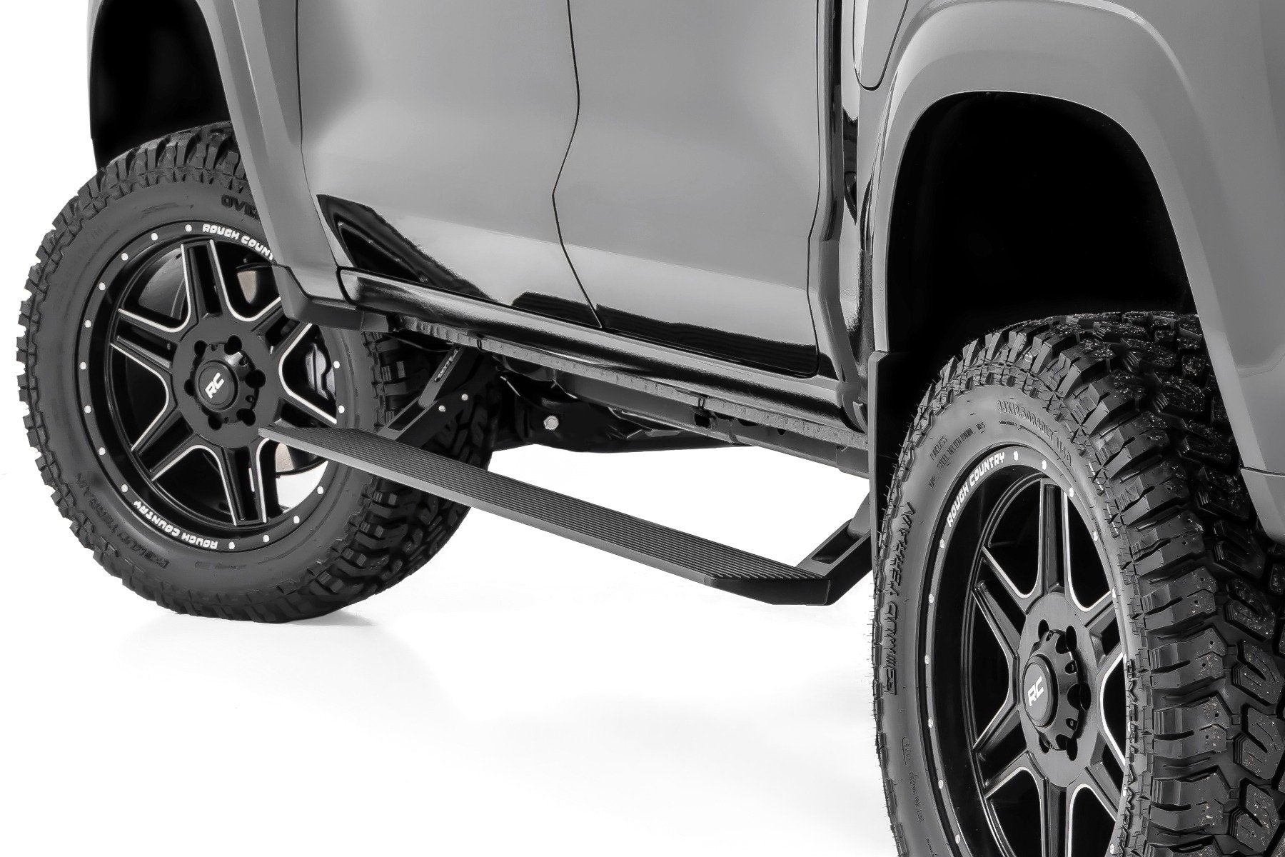 Rough Country Power Running Boards | Dual Electric Motor | Crew Cab | Chevy/GMC Canyon/Colorado (15-26)