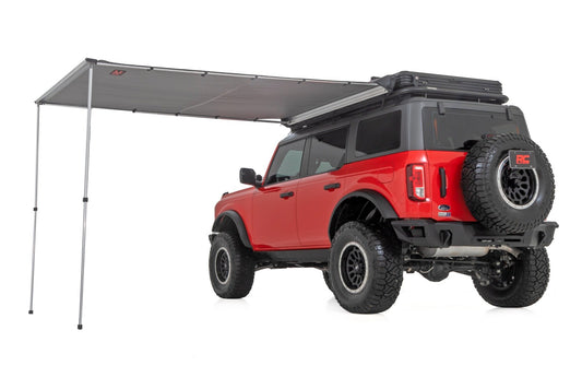 Rough Country Retractable Roof Rack Awning | 6'6" x 9'8" (Fits Trucks & SUVs)