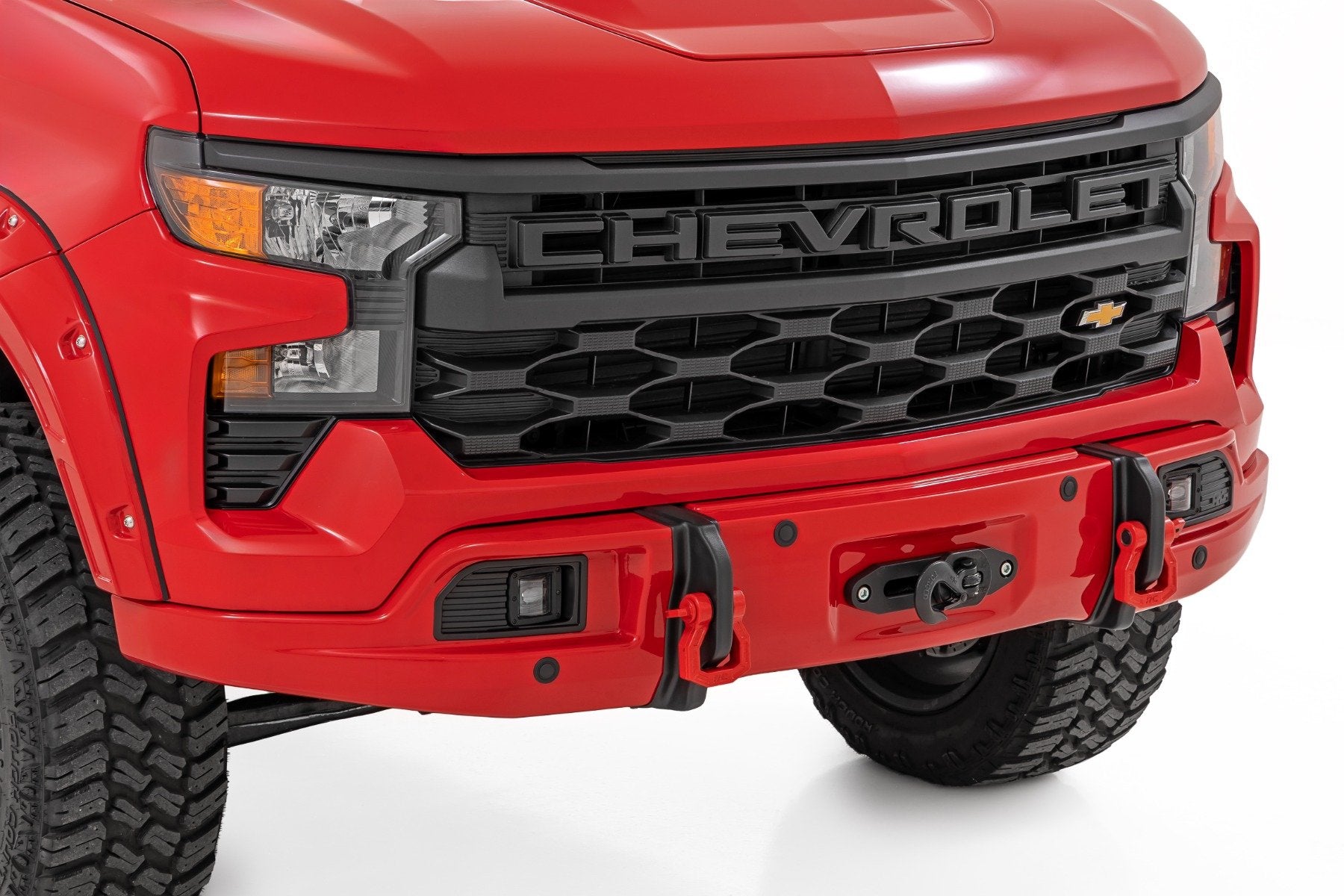 Rough Country Bumper Cover | GBA Black | Chevy Silverado 1500 2WD/4WD (2023-2026)