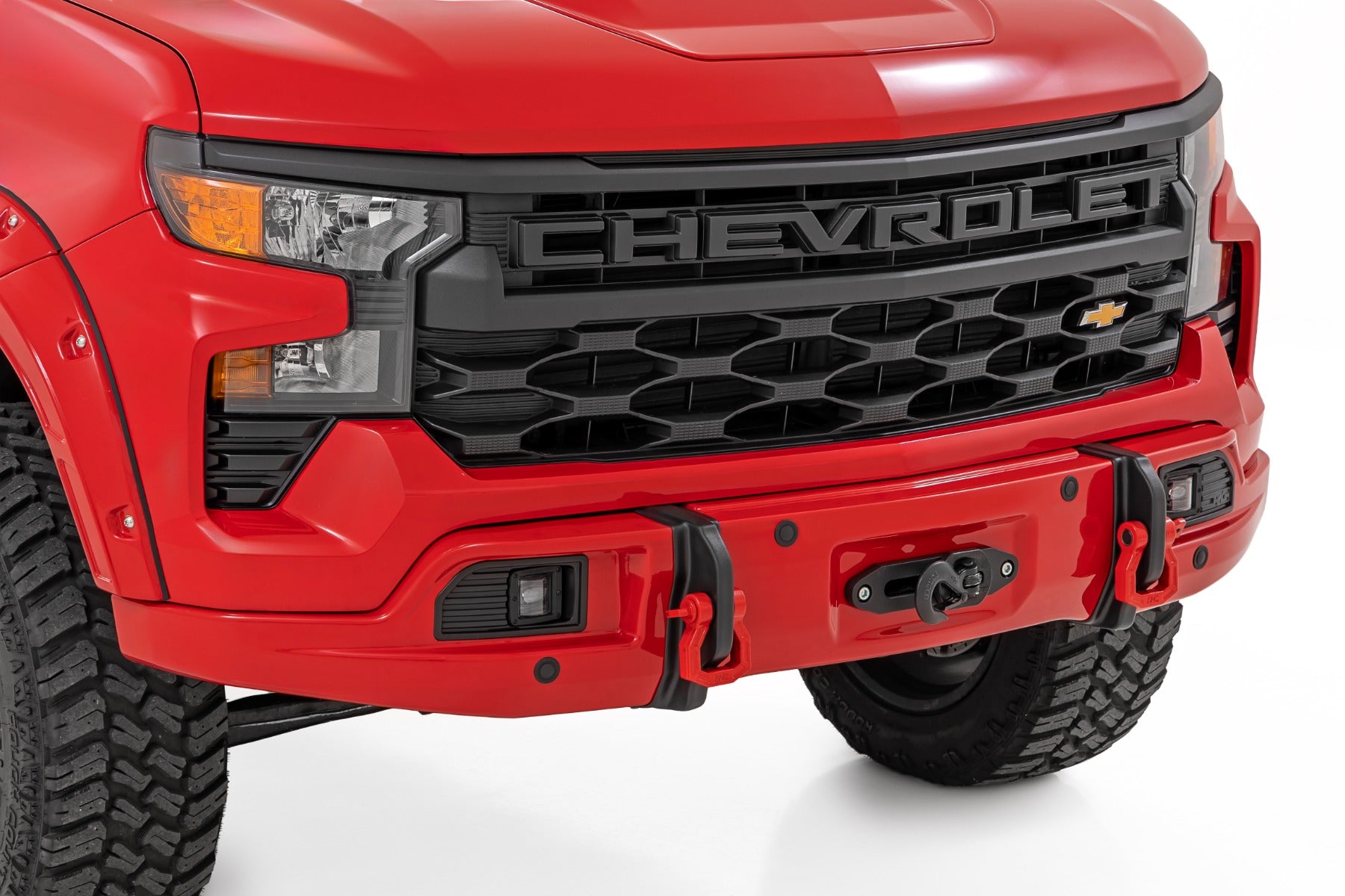 Rough Country Bumper Cover | GLT Dynamic Blue | Chevy Silverado 1500 2WD/4WD (2023-2026)
