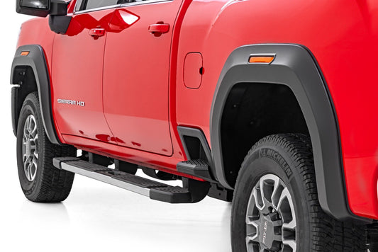 Rough Country Fender Flares | Sport | GNO Thunderstorm Gray | GMC Sierra 2500 HD/Sierra 3500 HD (20-26)