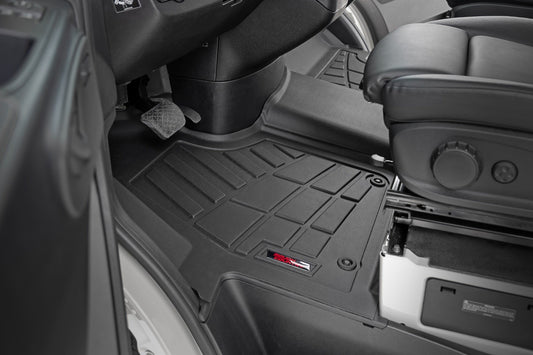 Rough Country Sure-Fit Floor Mats | Front | Mercedes-Benz Sprinter 3500/Sprinter 3500XD (19-25)
