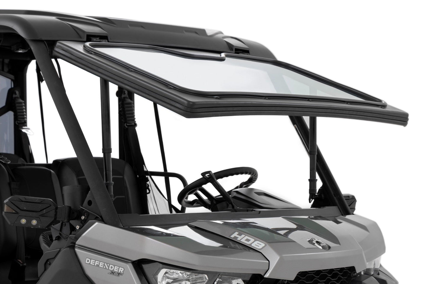 Rough Country Electric Tilt Windshield | Glass | Can-Am Defender HD8/HD9/HD10